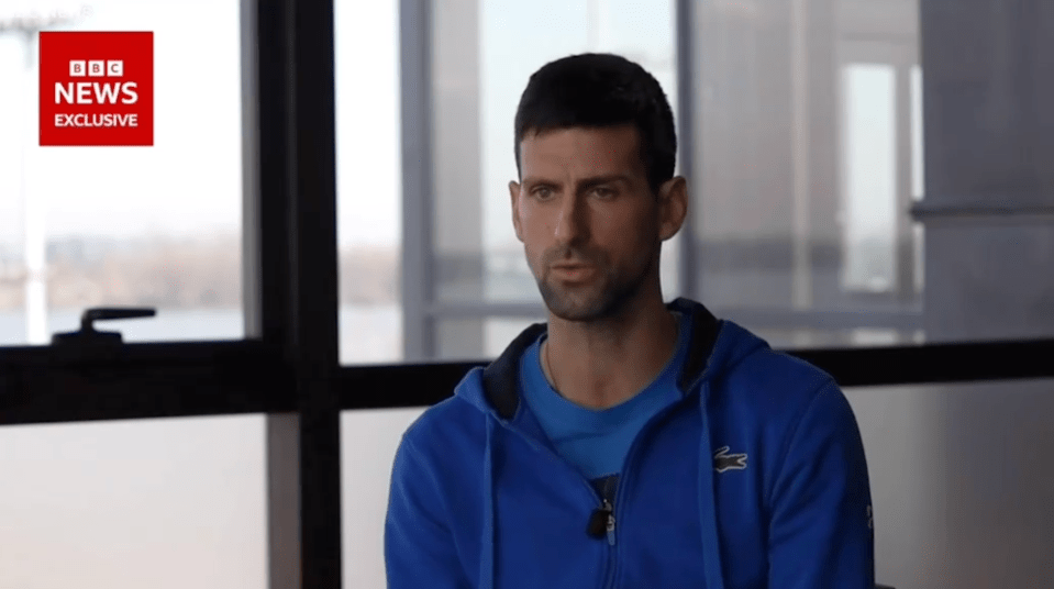The BBC axed the show to instead broadcast an exclusive interview with Novak Djokovic