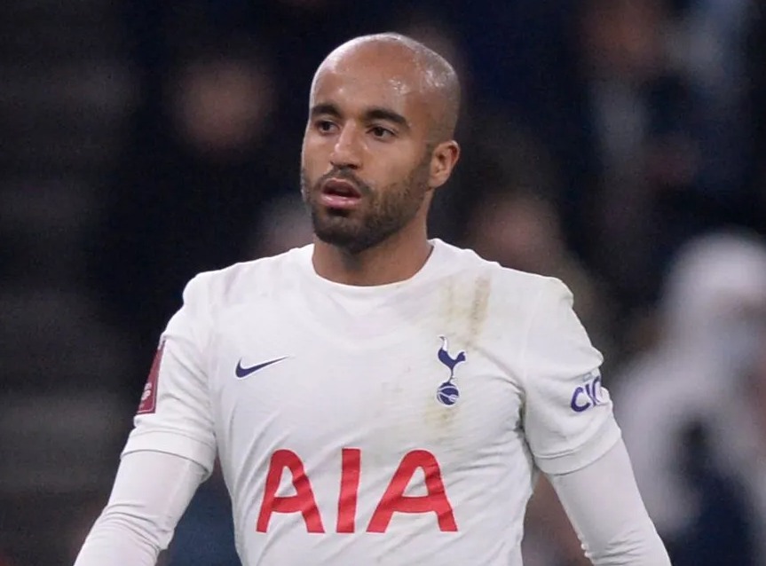 Tottenham Hotspur player Lucas Moura