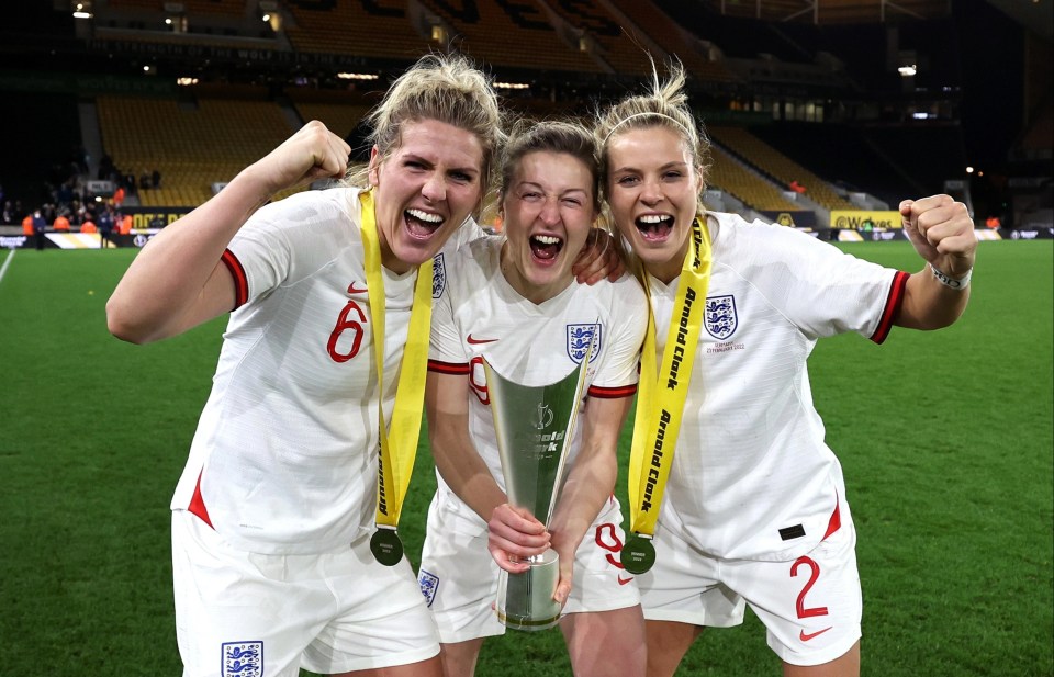 Millie Bright and Ellen White were both on target as the Lionesses won their first piece of silverware under Sarina Wiegman