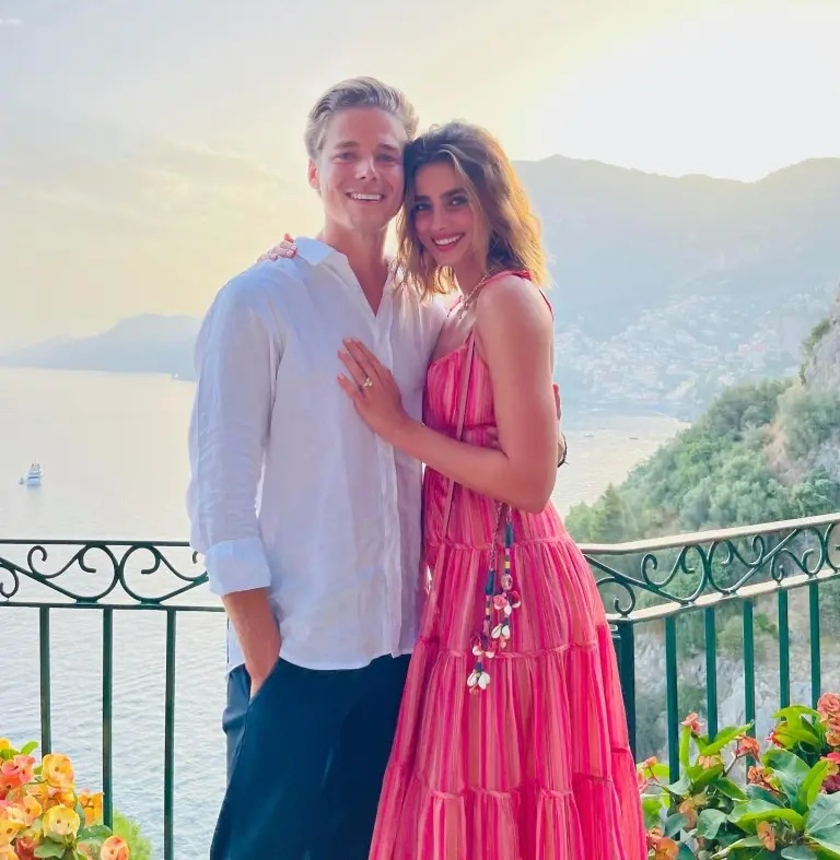 Taylor has been seeing British cannabis entrepreneur Daniel Fryer since 2020
