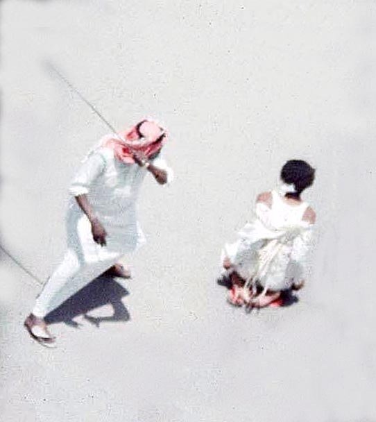 A public execution by beheading in Saudi Arabia