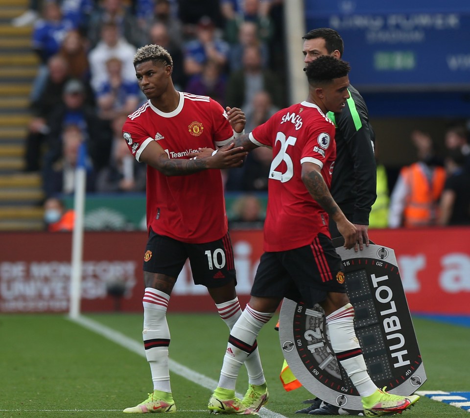 Jadon Sancho and Marcus Rashford failed to make the cut due to a drop in form