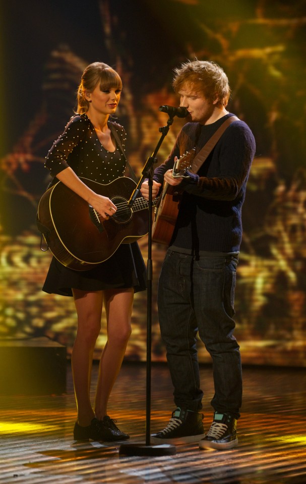 Ed Sheeran has written songs with top artists including Taylor Swift