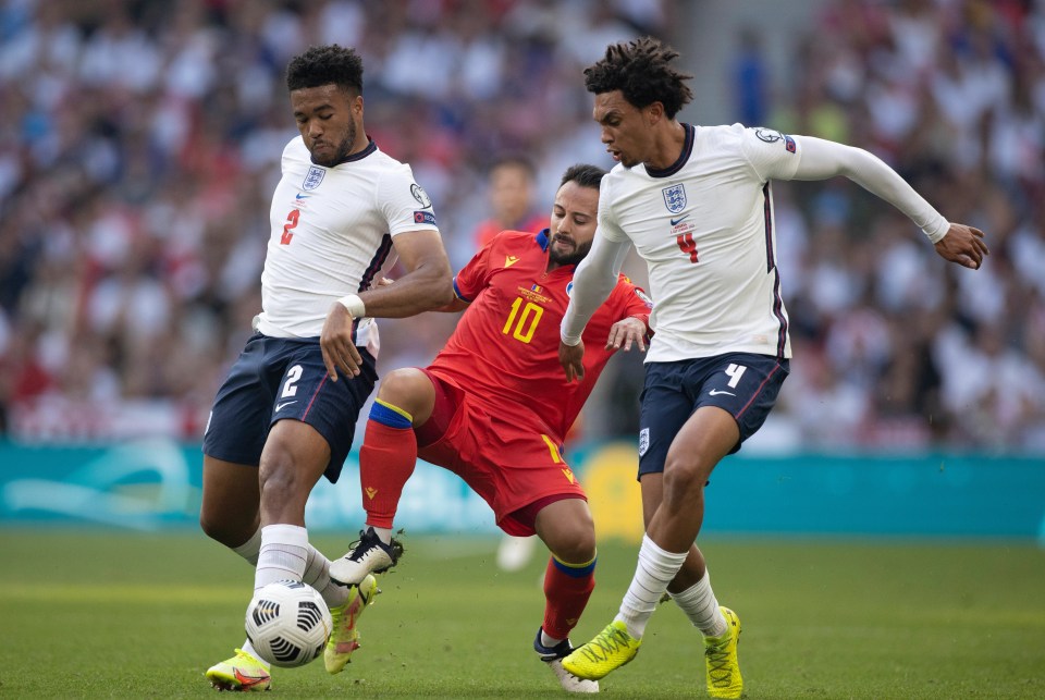 Alves also praised James' England pal Alexander-Arnold