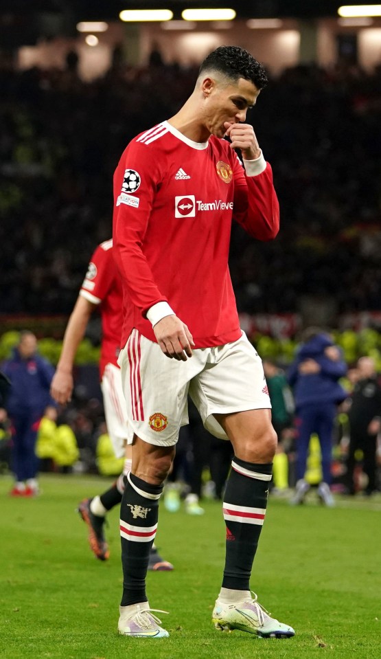 Ronaldo registered ZERO shots in the game