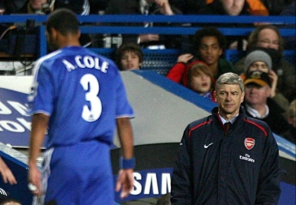 Arsene Wenger regrets letting Ashley Cole leave for Chelsea
