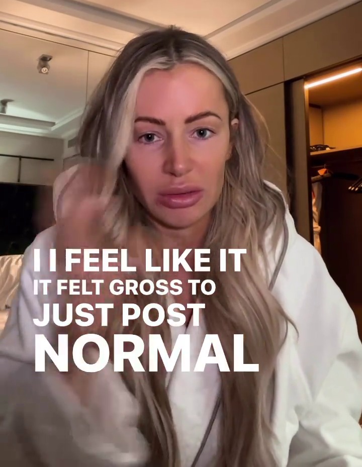 Olivia Attwood has explained her reason for staying of social media