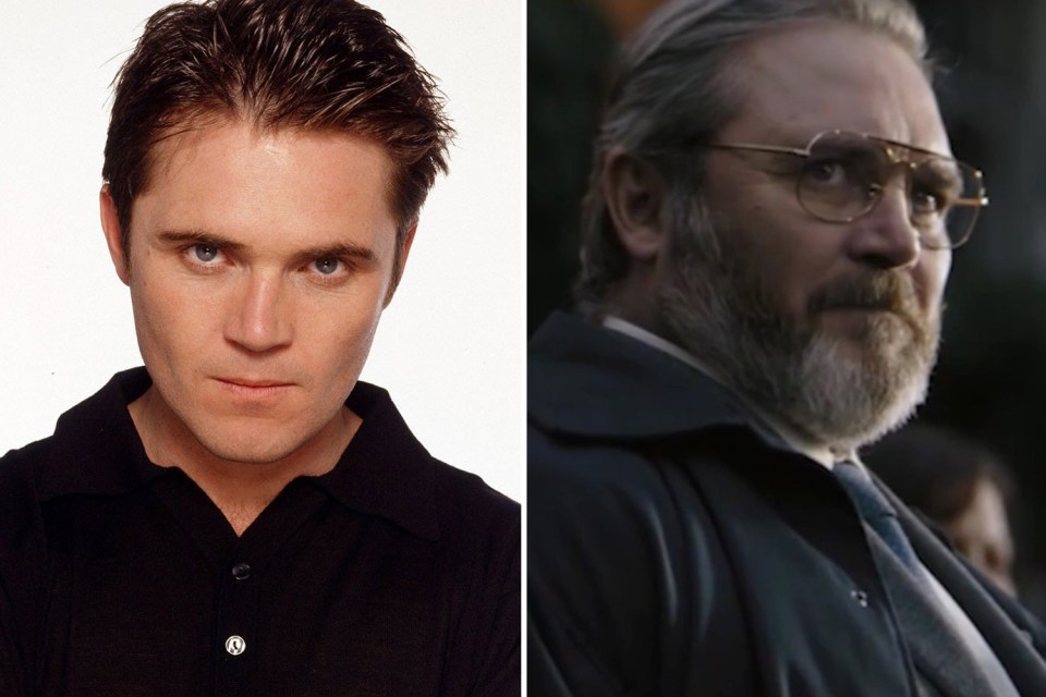 a man with glasses and a beard next to another man with glasses and a beard