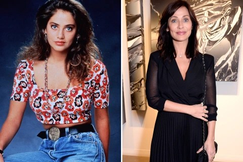 Then and now photos of Natalie Imbruglia.