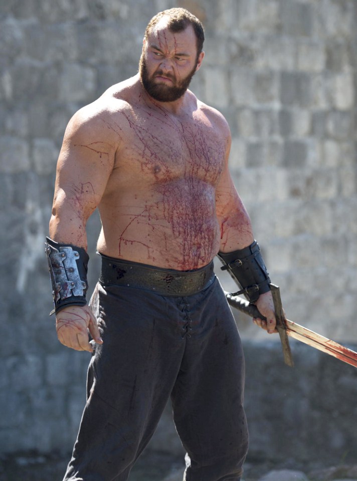 Hafthor Bjornsson formerly starred on Game of Thrones