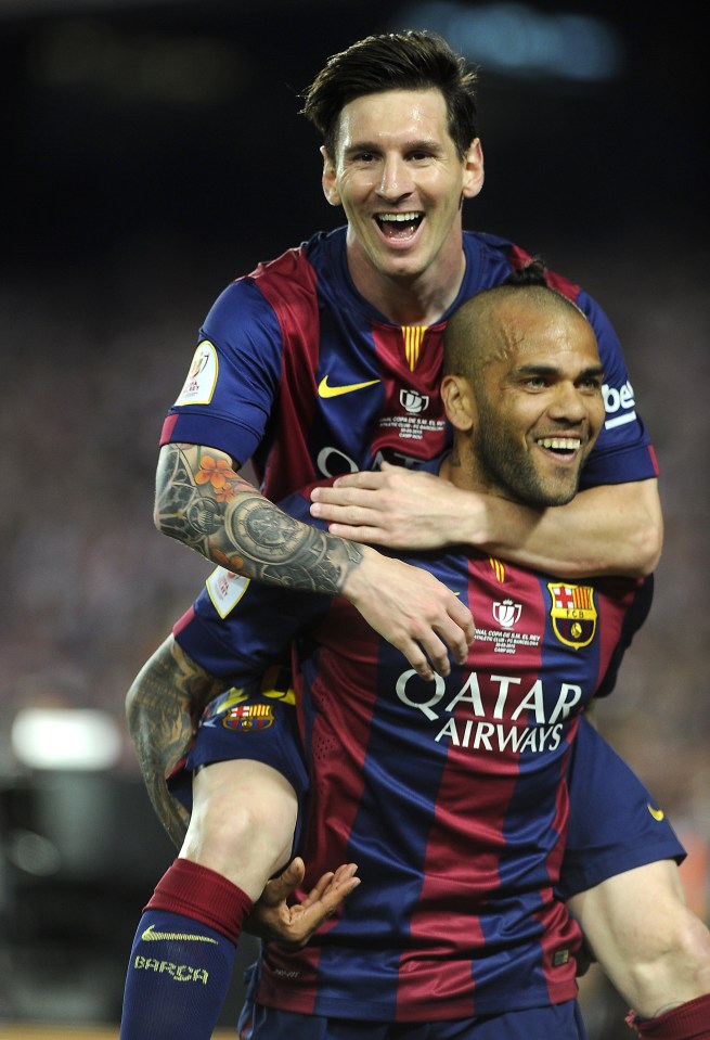 The pair won the Champions League and La Liga together during their time at the Nou Camp