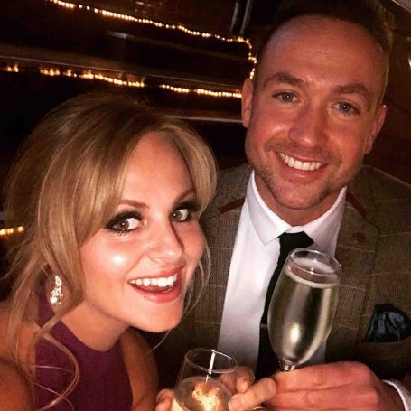 The cute couple married in 2018