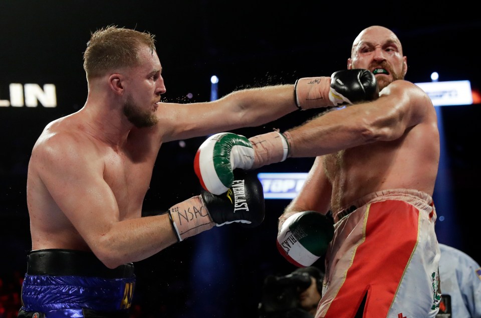 Otto Wallin, who fought Tyson Fury in 2019, is ready to step in and fight Anthony Joshua