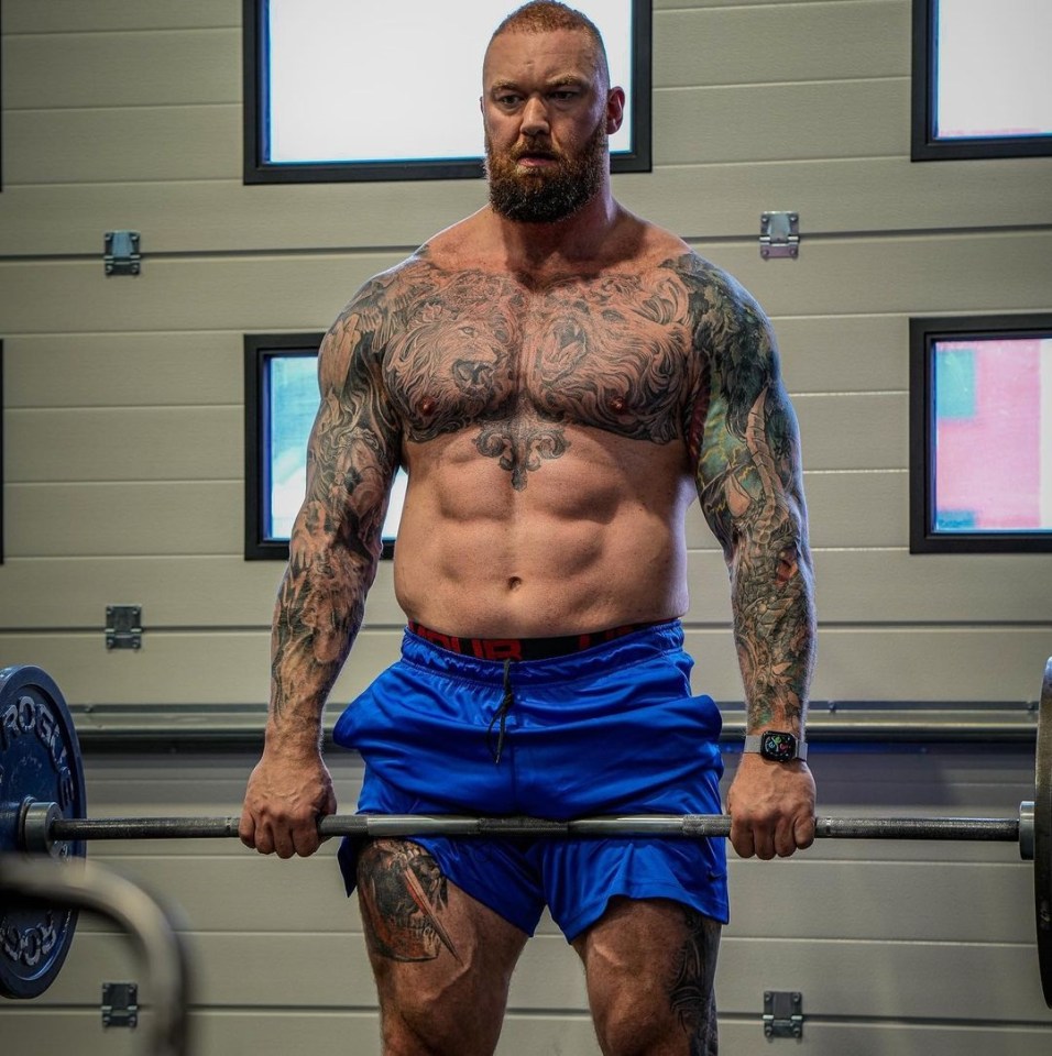 Hafthor Bjornsson now only eats 4,000 calories a day