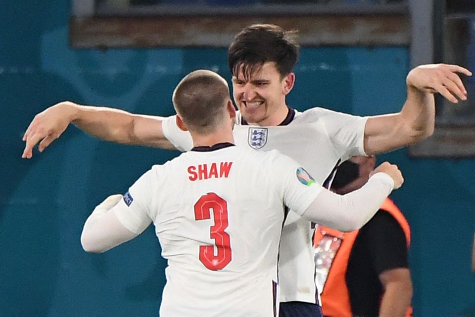 Only Luke Shaw and Harry Maguire made the England squad from United