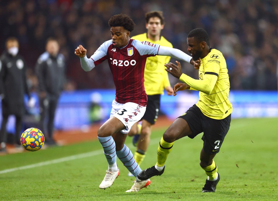 Aston Villa youngster Carney Chukwuemeka has caught the eye