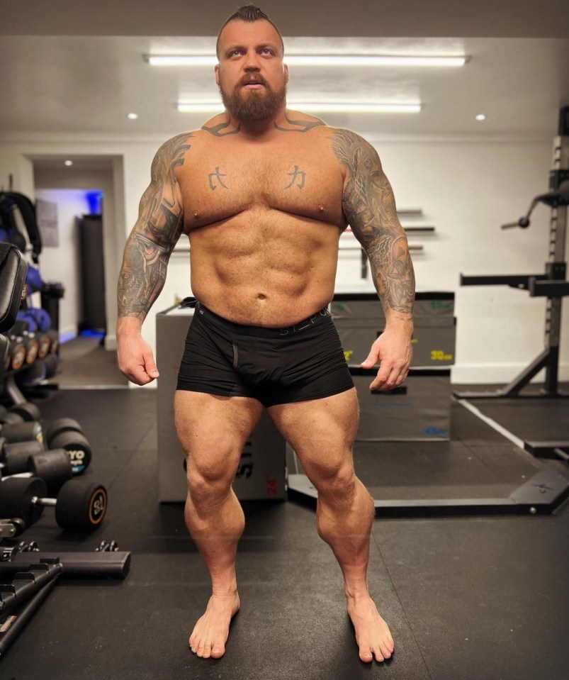 Eddie Hall fights Hafthor Bjornsson in Dubai