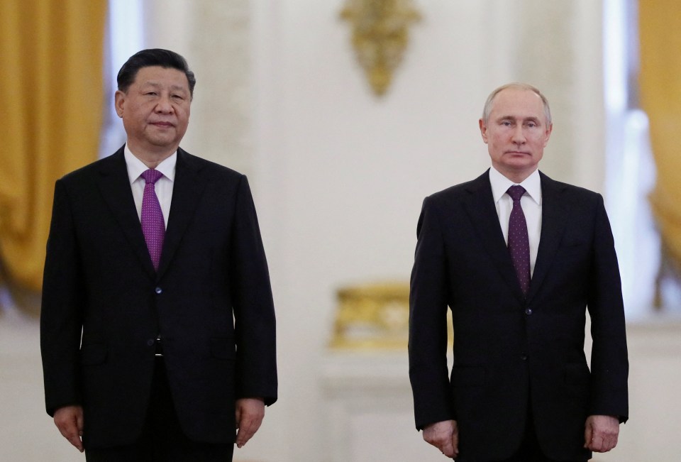 Vladimir Putin has a close relationship with Chinese leader Xi Jinping