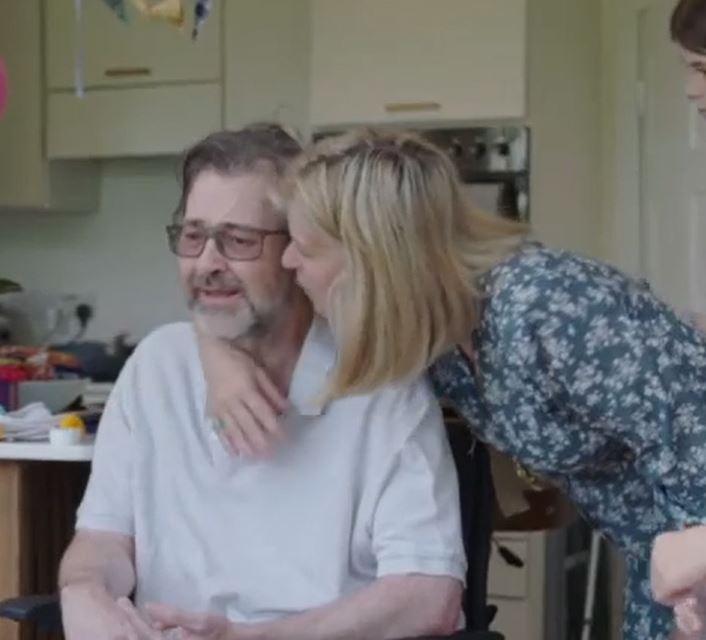 Kate is a carer to her husband Derek who survived Covid