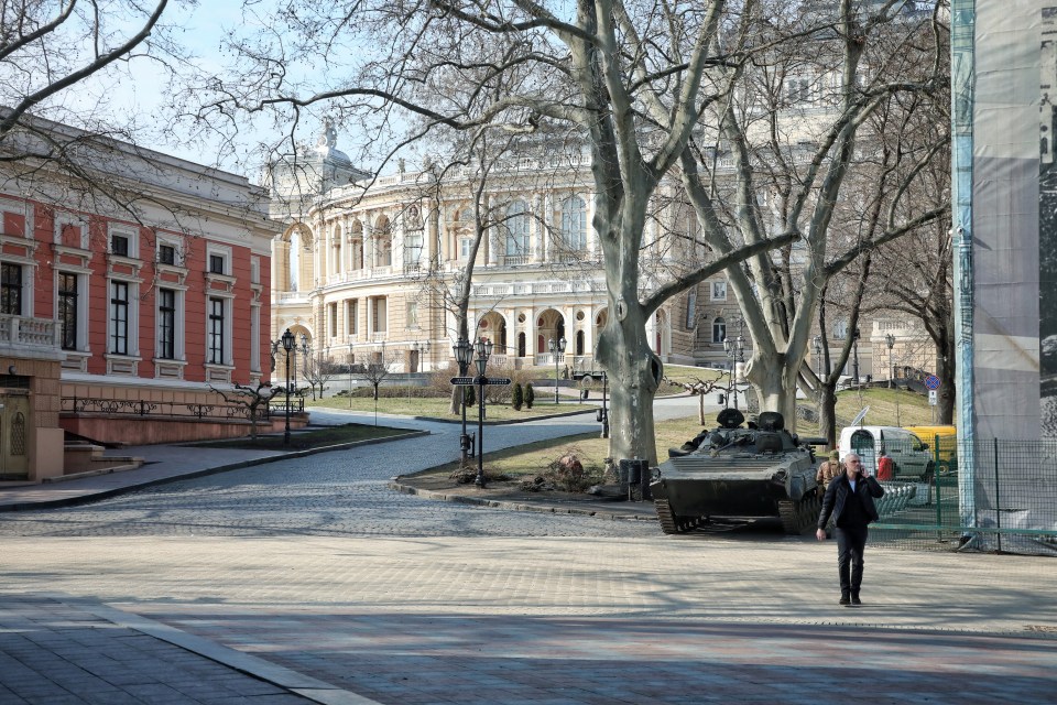 Odesa is a strategically important port city close to the disputed Crimea territory