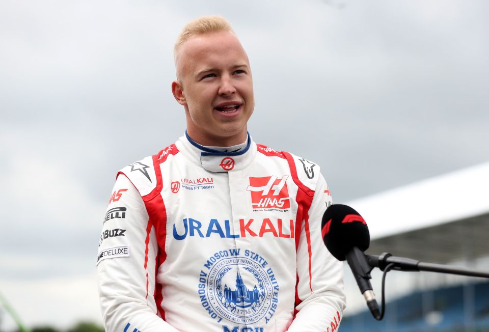 Nikita Mazepin has been axed by F1 team Haas