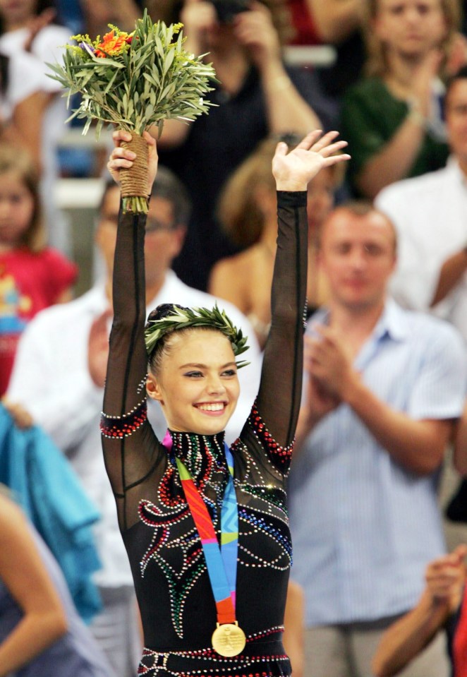 Kabaeva is an Olympic gold medal winning gymnast