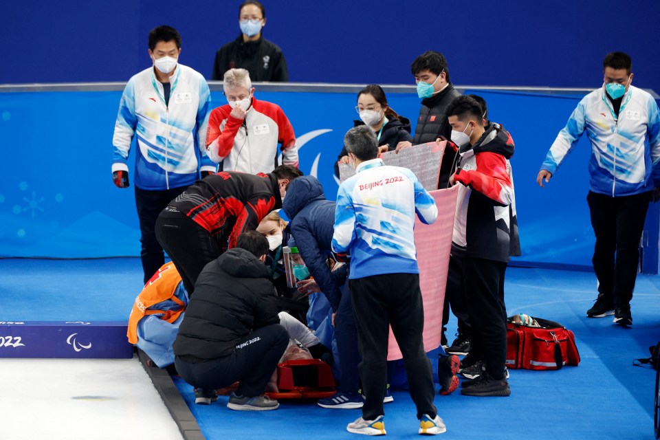 It is understood Melrose suffered a dislocated shoulder