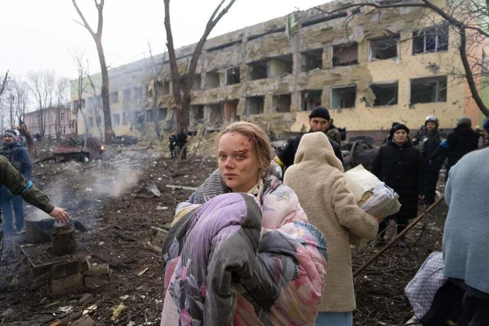 The attack saw staff and patients evacuating the building