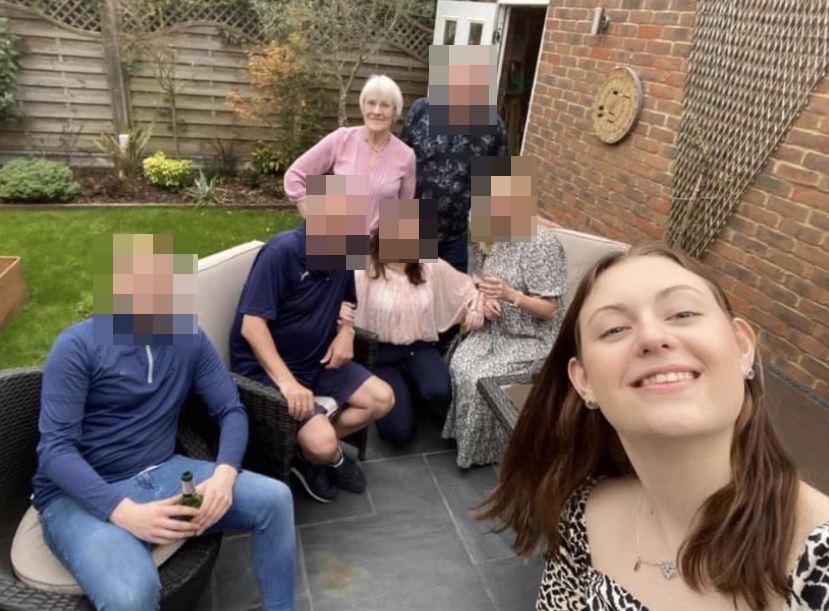 Speaking exclusively to the Sun, her gran Patricia Middleton (pictured at a gathering with Harris) admitted she had made a “silly mistake"