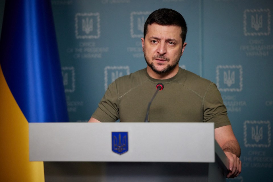 MPs want Volodymyr Zelensky to be given a knighthood