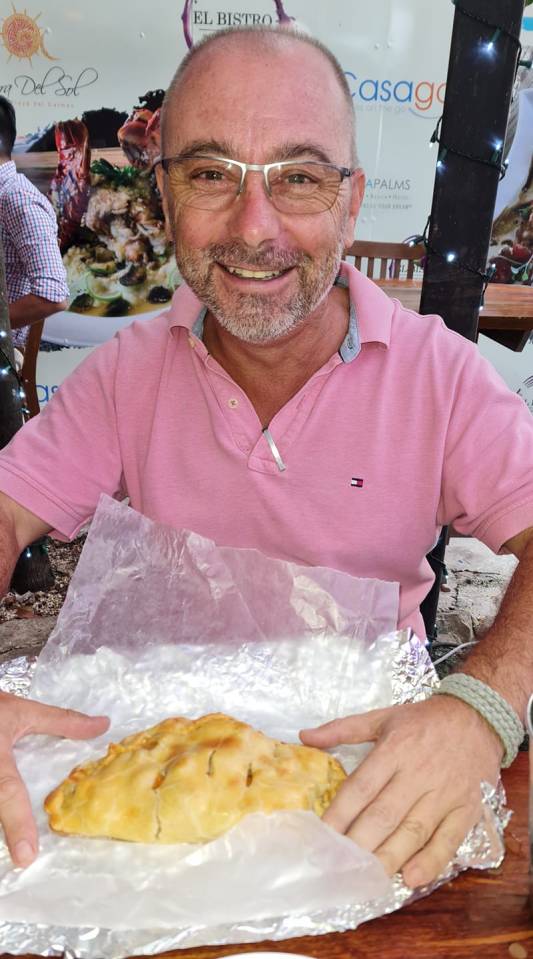 Chris Cleave was shot dead in Mexico yesterday