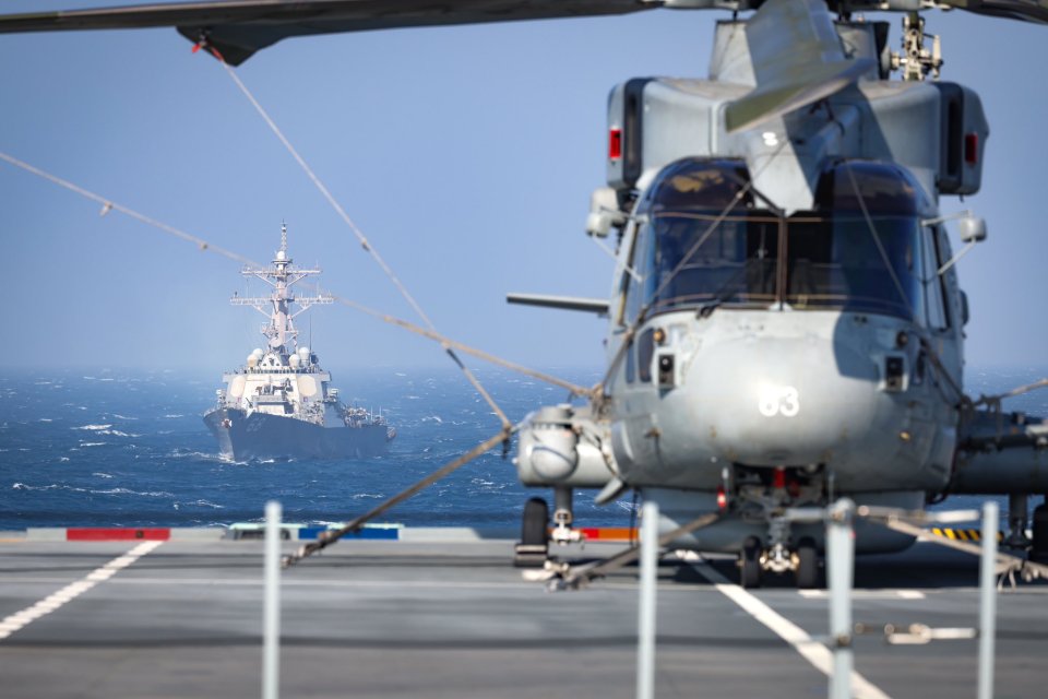Nato has amassed 30,000 troops and 50 warships on Russia’s border