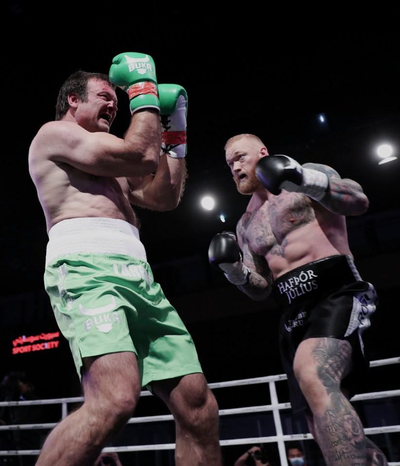 Hafthor Bjornsson is open to more fights