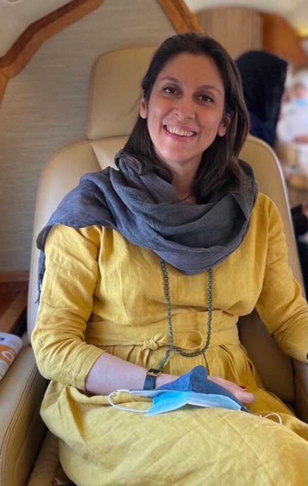Nazanin Zaghari-Ratcliffe finally returns to Britain after being imprisoned in Iran