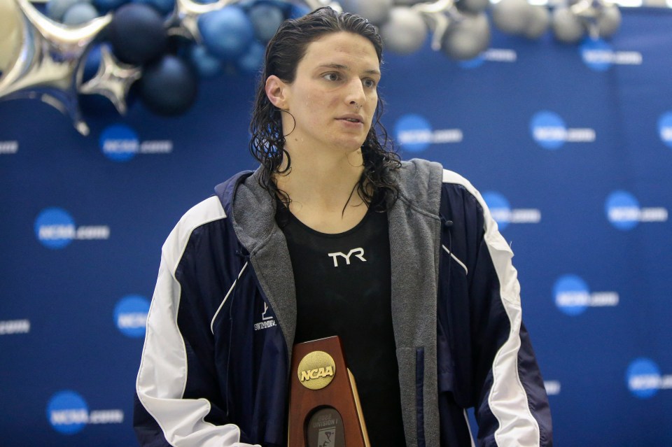 The image of swimmer Lia Thomas, standing alone and ostracised on that podium, was heart-breaking