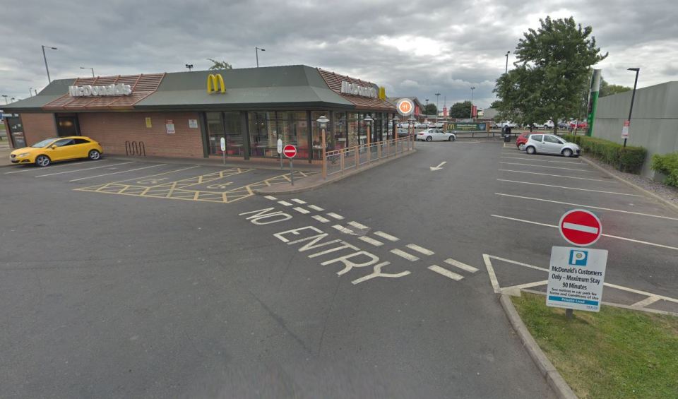 UKPC claimed she parked at McDonald's for six hours