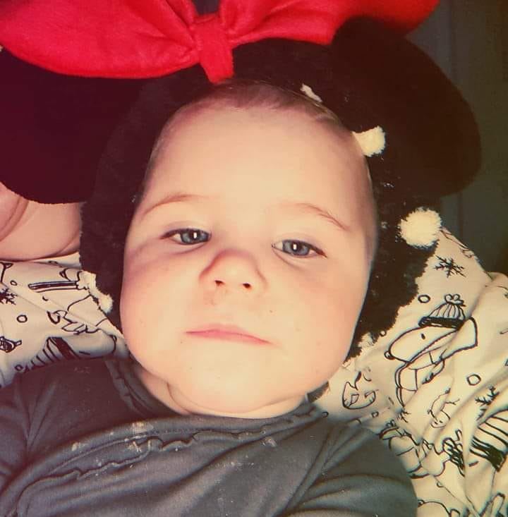 Bella-Rae Birch's mum Treysharn shared the new snap of her beloved daughter