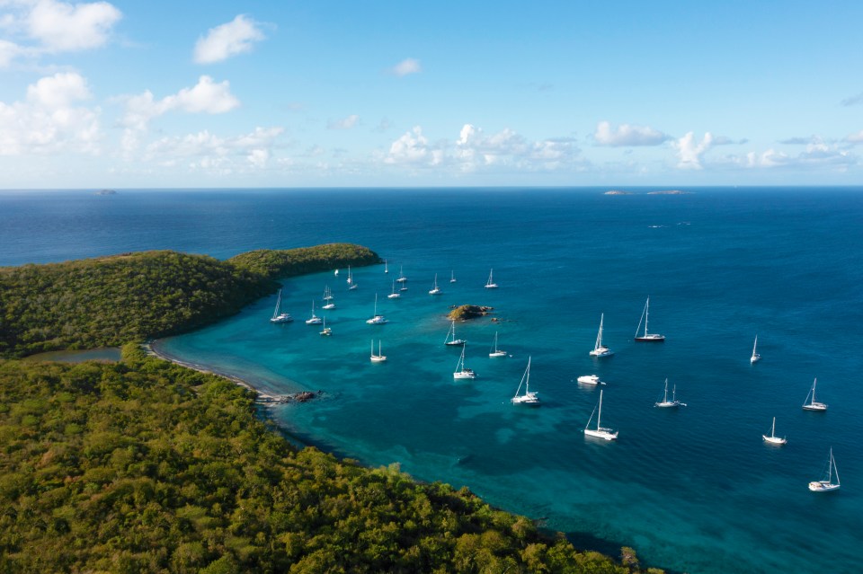 The vast island was nicknamed 'Little St Jeff'