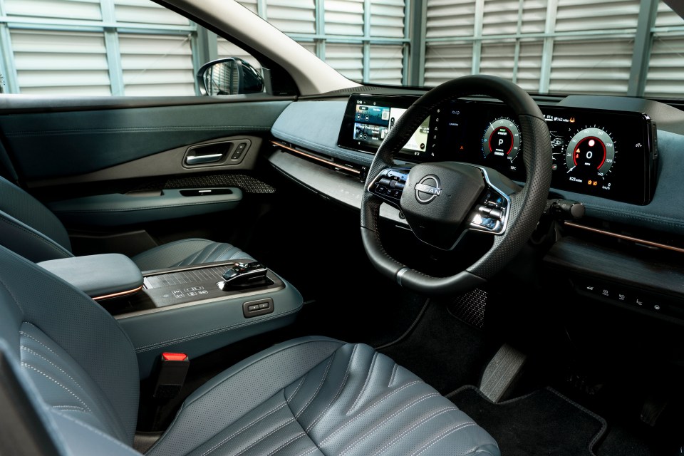 The Ariya's interior is one of the reasons to be positive about the car