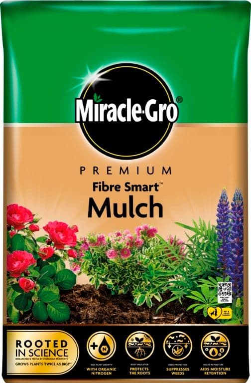Use well-rotted organic matter such as leaf mulch or composted wood chip