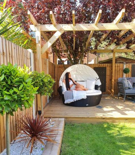 Many liked the look of the new garden