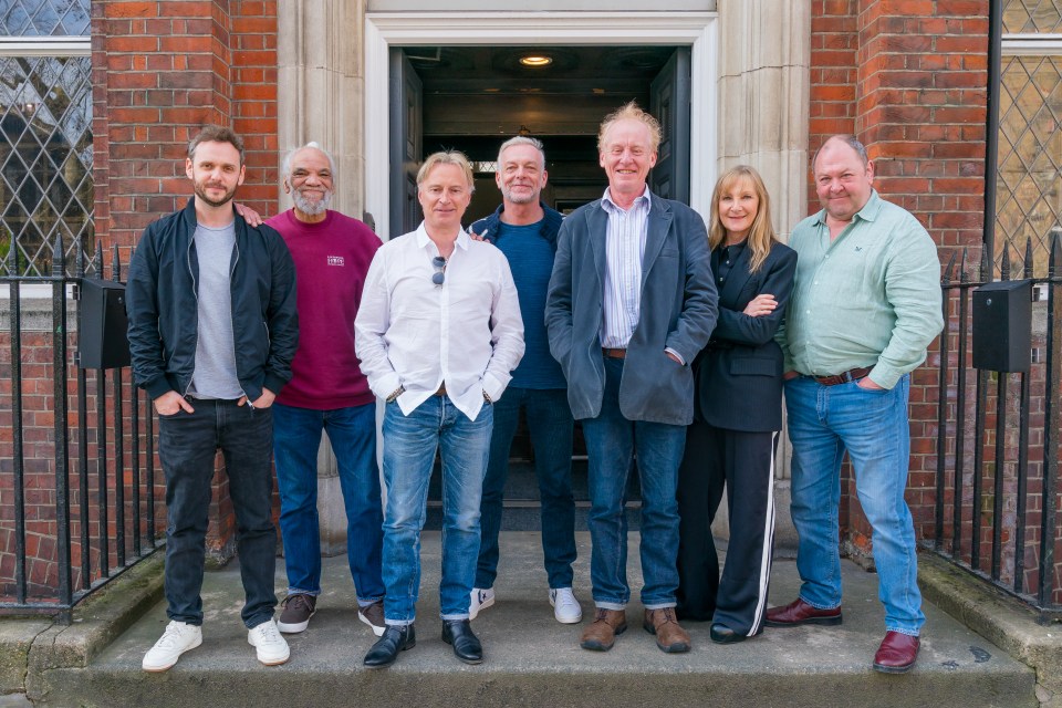 The cast of The Full Monty have reunited 25 years on, for a new Disney+ series based on the hit 1997 film