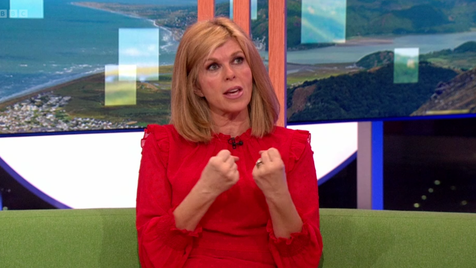 TV presenter and carer Kate Garraway said she is 'paid with love'