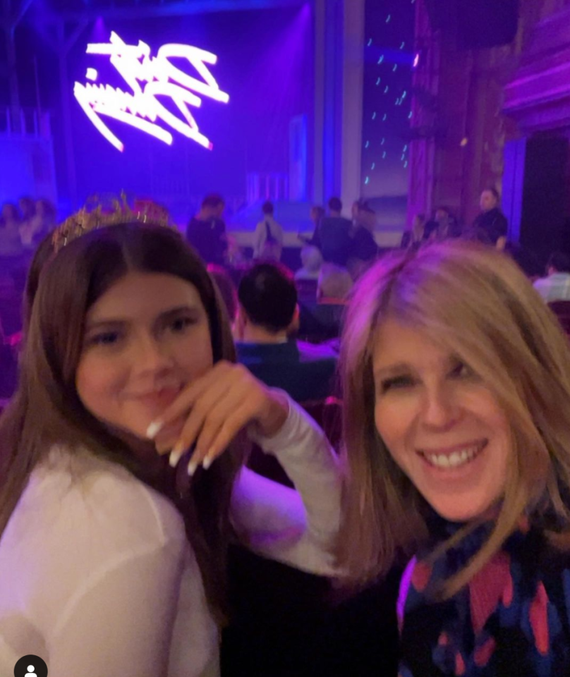 Kate Garraway took daughter Darcey to watch Dirty Dancing at the theatre for her 16th birthday