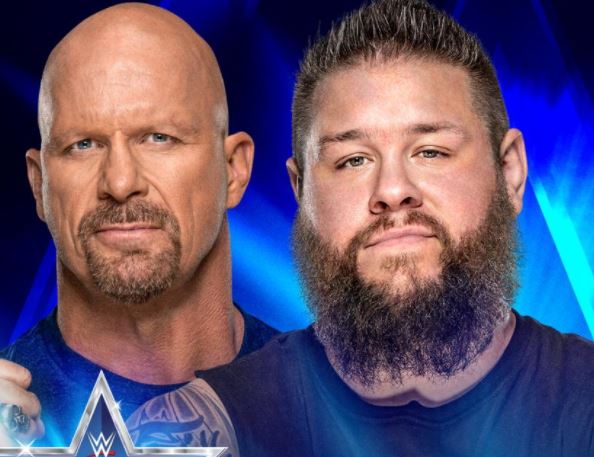 Stone Cold clashes with Kevin Owens