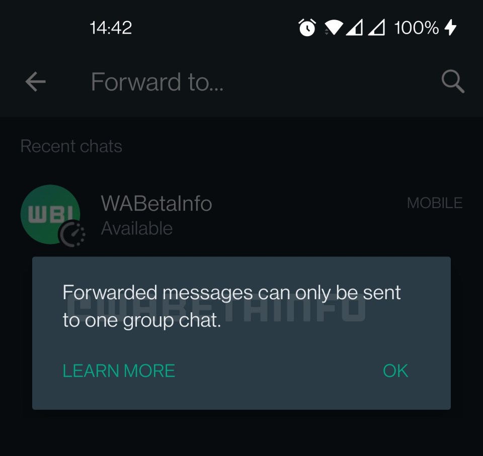 WhatsApp is adding new limits to how many times you can forward messages