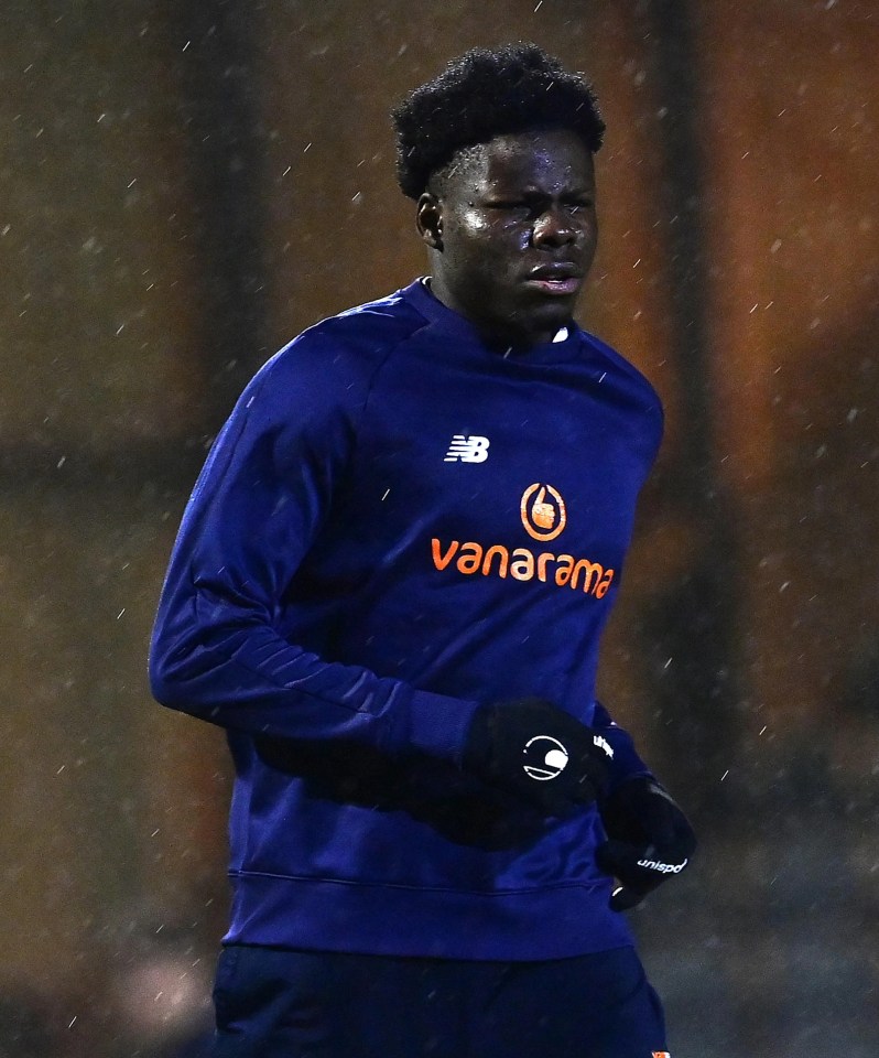 Zouma was on the bench as he made his return to the squad