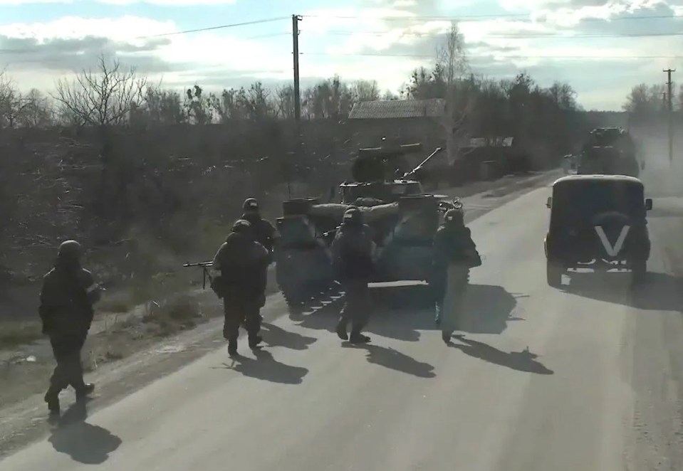 Russian troops occupied the site last month