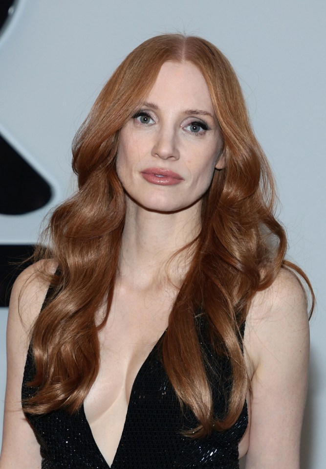 Jessica Chastain might snub the Oscars' the red carpet to see the presentation of the Best Make-up and Hairstyling award