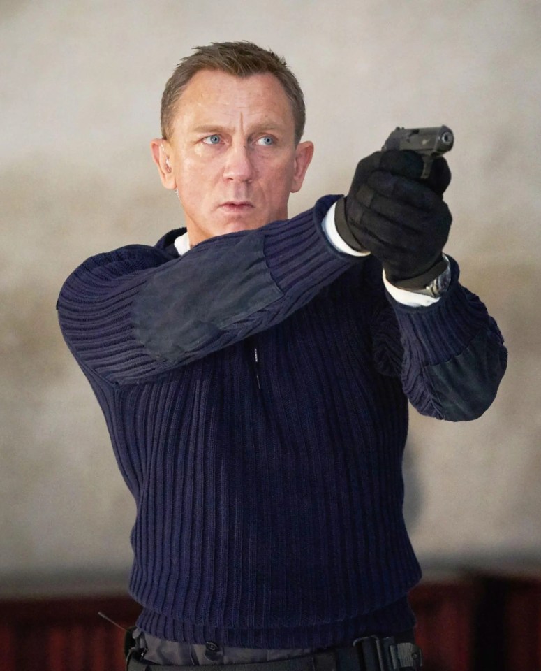 James Bond missed the target at the Baftas in London last night